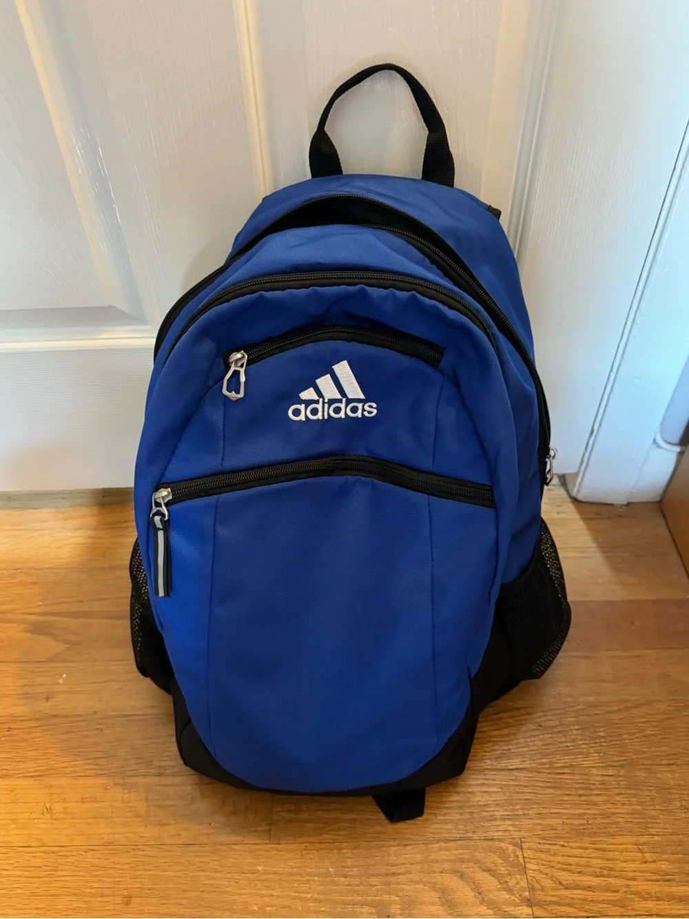 Adidas blue backpack